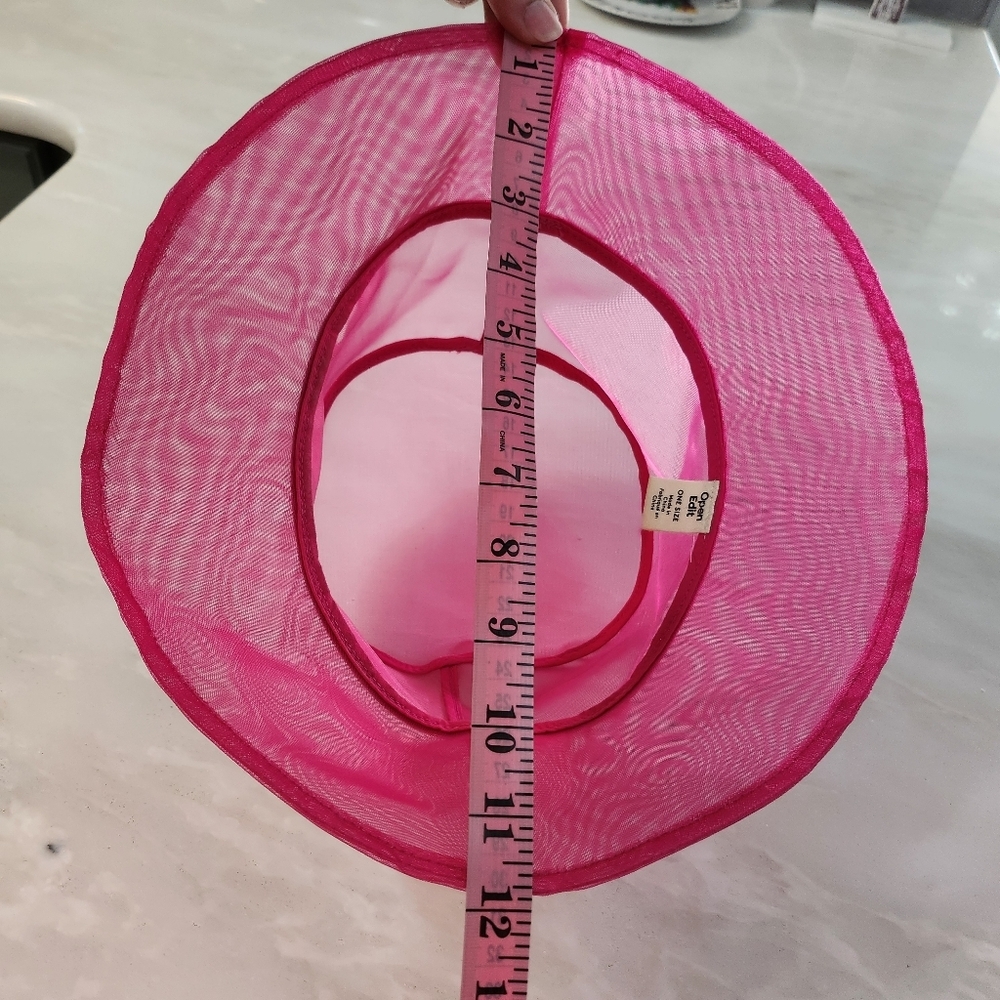 Pink Mesh Bucket Hat - Picture 3 of 4